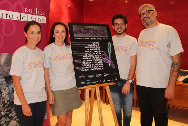 El Ruidismo se consolida en Bullas con doce artistas invitados, entre ellos, 'La Bien querida' que ofrecerá un concierto exclusivo en el Museo del Vino