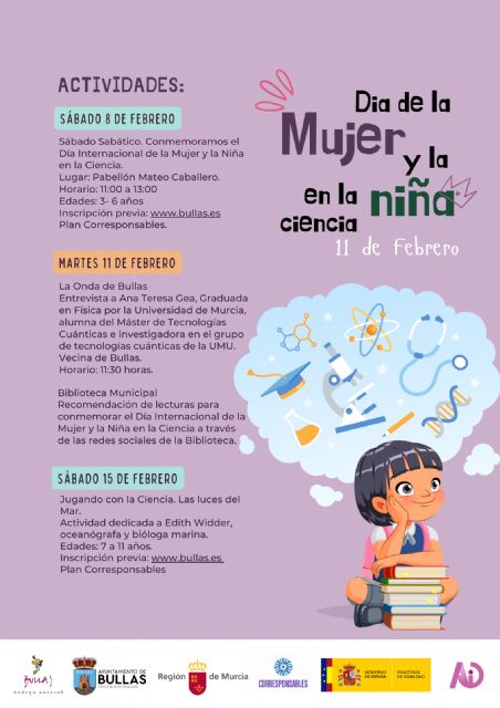 Bullas celebra el Día Internacional de la Mujer y la Niña en la Ciencia con diversas actividades