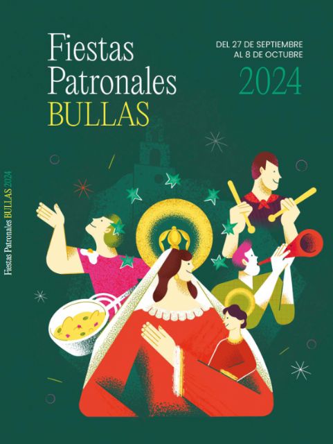 Bullas da comienzo a cinco días de fiestas en honor a la Virgen del Rosario