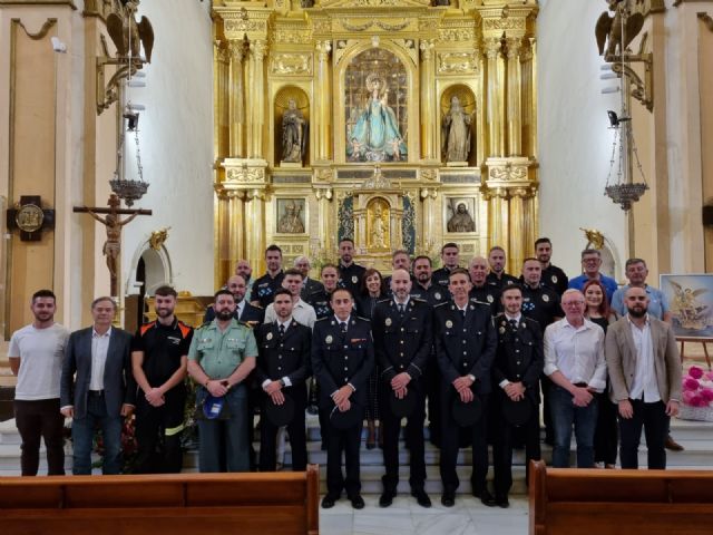 La Policía Local de Bullas festeja a su patrón, San Miguel de Arcángel