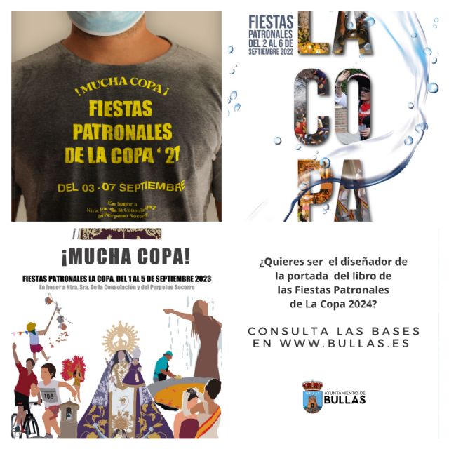 Publicadas las bases para la elaboración del cartel portada del libro de las Fiestas de La Copa