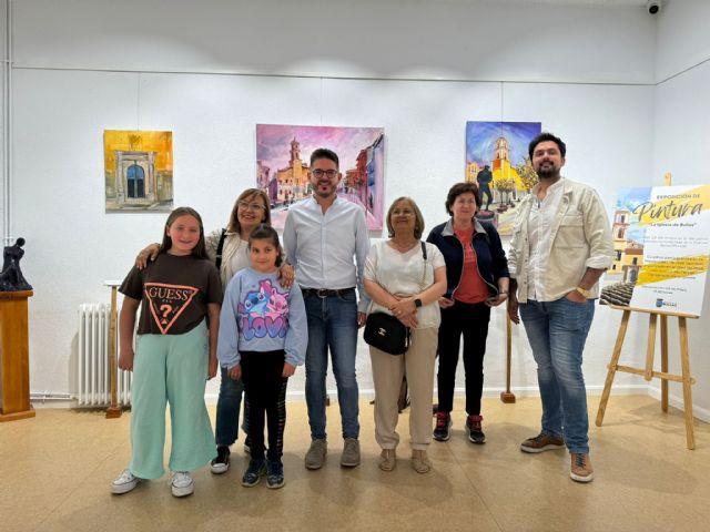 Hasta el 6 de junio se puede visitar la exposición 'La Iglesia de Bullas' en la Sala de Exposiciones de la Casa de Cultura